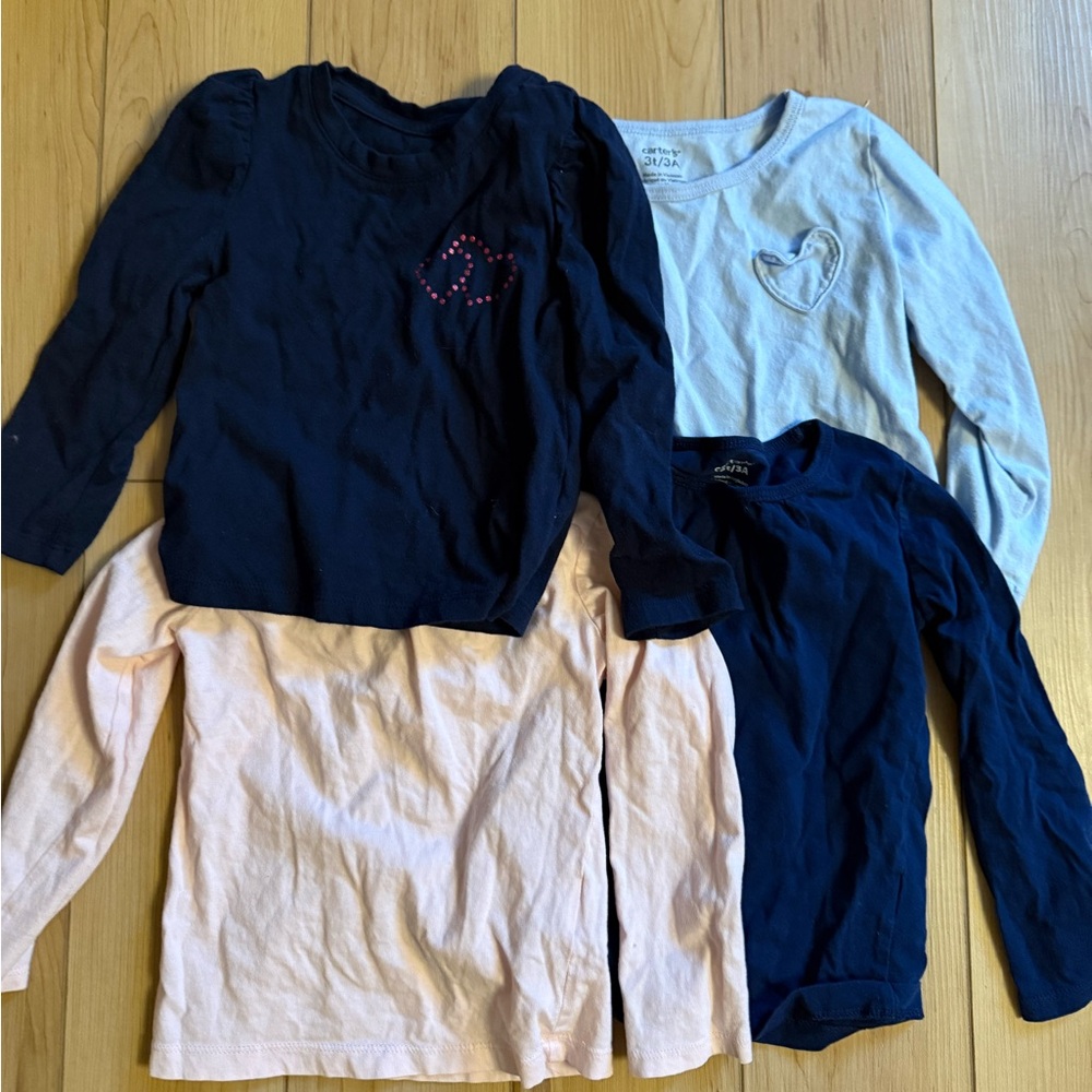 3T Girls Long Sleeve Bundle